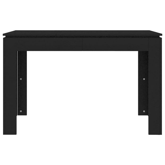 Masă de bucătărie, negru, 120 x 60 x 76 cm, PAL - WALTI WALTI