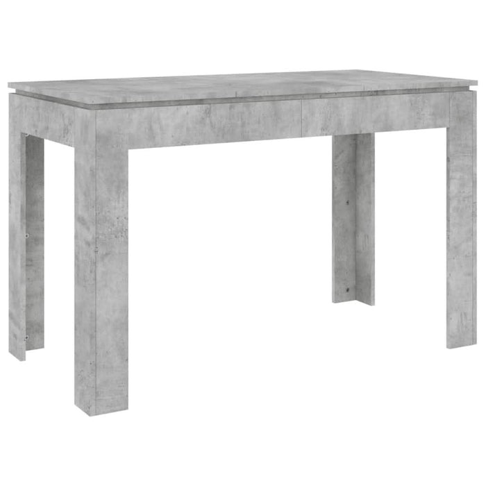 Masă de bucătărie, gri beton, 120x60x76 cm, lemn prelucrat - WALTI WALTI