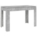 Masă de bucătărie, gri beton, 120x60x76 cm, lemn prelucrat - WALTI WALTI