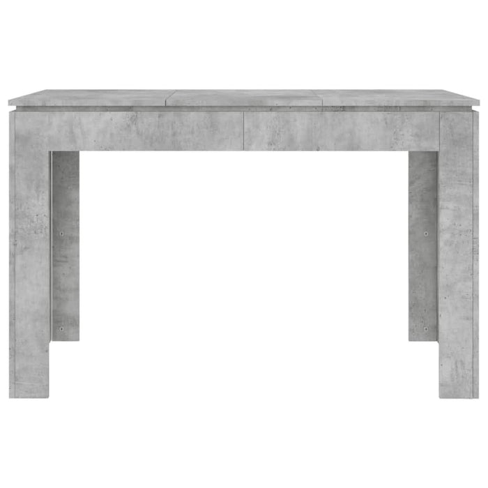 Masă de bucătărie, gri beton, 120x60x76 cm, lemn prelucrat - WALTI WALTI