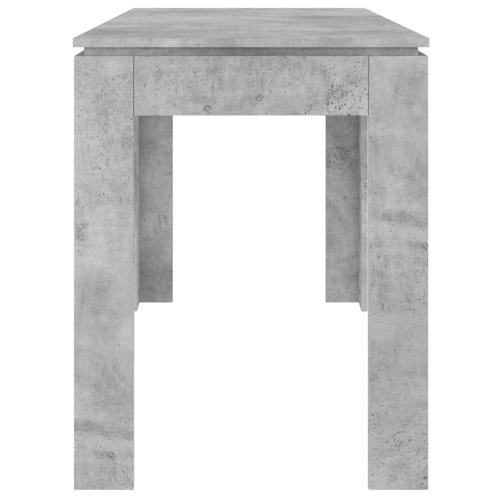 Masă de bucătărie, gri beton, 120x60x76 cm, lemn prelucrat - WALTI WALTI