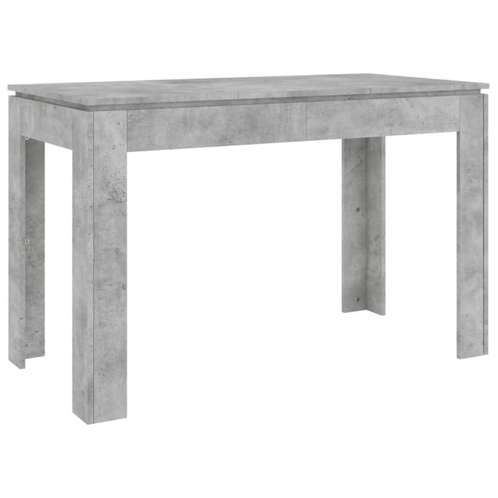 Masă de bucătărie, gri beton, 120x60x76 cm, lemn prelucrat - WALTI WALTI