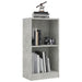 Bibliotecă, gri beton, 40x24x75 cm, lemn prelucrat - WALTI WALTI