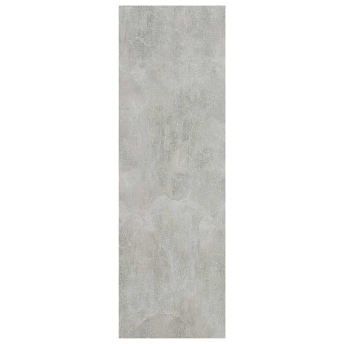 Bibliotecă, gri beton, 40x24x75 cm, lemn prelucrat - WALTI WALTI
