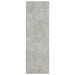 Bibliotecă, gri beton, 40x24x75 cm, lemn prelucrat - WALTI WALTI