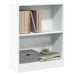 Bibliotecă, alb, 60x24x76 cm, lemn compozit - WALTI WALTI