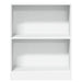 Bibliotecă, alb, 60x24x76 cm, lemn compozit - WALTI WALTI