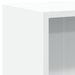 Bibliotecă, alb, 60x24x76 cm, lemn compozit - WALTI WALTI