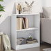 Bibliotecă, alb, 60x24x76 cm, lemn compozit - WALTI WALTI