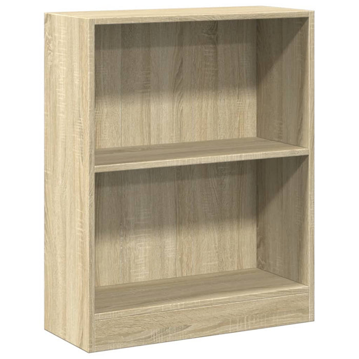 Bibliotecă, stejar sonoma, 60x24x76 cm, lemn compozit - WALTI WALTI
