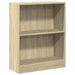 Bibliotecă, stejar sonoma, 60x24x76 cm, lemn compozit - WALTI WALTI