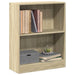 Bibliotecă, stejar sonoma, 60x24x76 cm, lemn compozit - WALTI WALTI