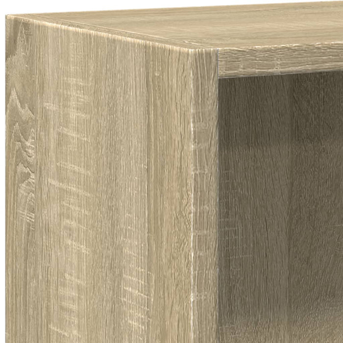 Bibliotecă, stejar sonoma, 60x24x76 cm, lemn compozit - WALTI WALTI