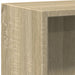 Bibliotecă, stejar sonoma, 60x24x76 cm, lemn compozit - WALTI WALTI