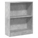 Bibliotecă, gri beton, 60x24x76 cm, lemn compozit - WALTI WALTI