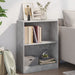Bibliotecă, gri beton, 60x24x76 cm, lemn compozit - WALTI WALTI