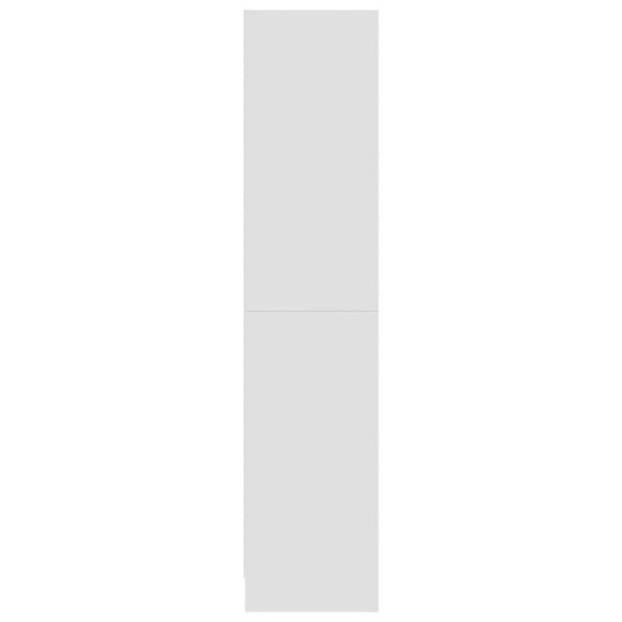Bibliotecă cu 3 rafturi, alb, 60x24x109 cm, lemn compozit WALTI
