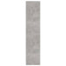 Bibliotecă cu 3 rafturi, gri beton, 60x24x109 cm, lemn compozit - WALTI WALTI