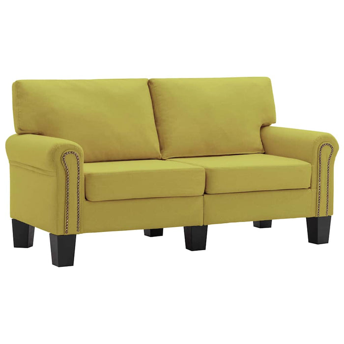 Canapea cu 2 locuri, verde, material textil WALTI