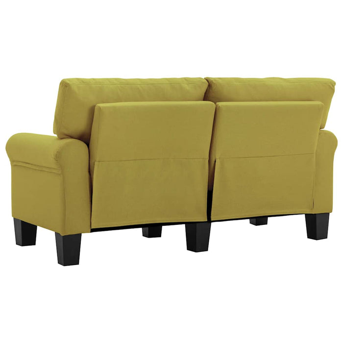 Canapea cu 2 locuri, verde, material textil WALTI