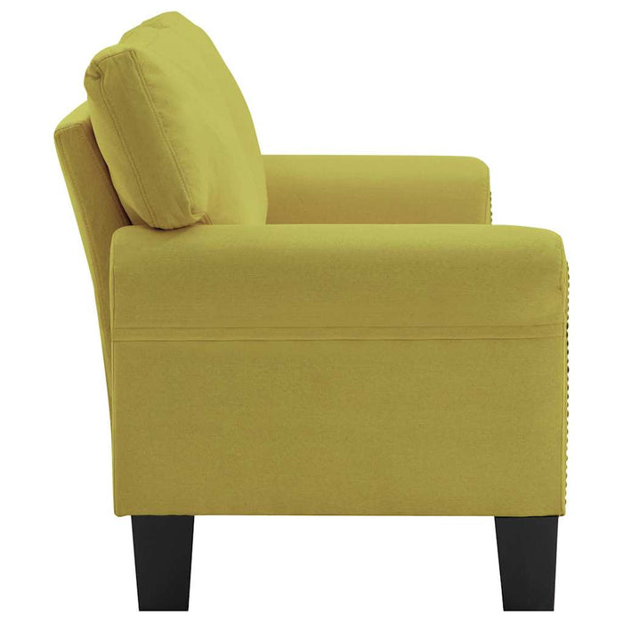 Canapea cu 2 locuri, verde, material textil WALTI