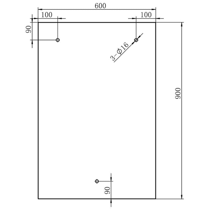 VSG Copertină sticlă securizată pt ușa din față,135x90cm, oțel WALTI