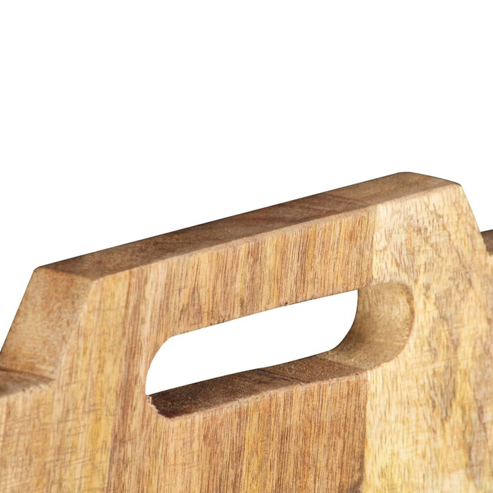 Suport reviste montat pe perete, 33x10x67 cm, lemn masiv mango WALTI