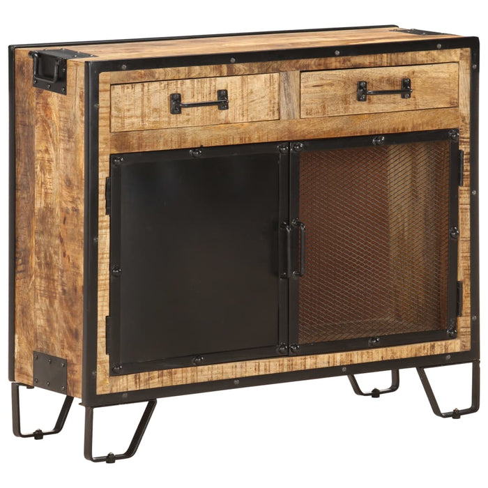 Dulap, 80x31x71 cm, lemn masiv de mango nefinisat - WALTI WALTI