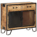 Dulap, 80x31x71 cm, lemn masiv de mango nefinisat - WALTI WALTI