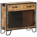 Dulap, 80x31x71 cm, lemn masiv de mango nefinisat - WALTI WALTI