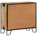 Dulap, 80x31x71 cm, lemn masiv de mango nefinisat - WALTI WALTI