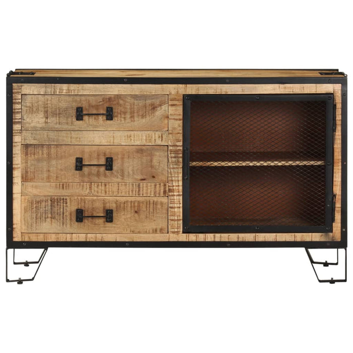Dulap, 100x31x60 cm, lemn masiv de mango nefinisat - WALTI WALTI