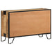 Dulap, 100x31x60 cm, lemn masiv de mango nefinisat - WALTI WALTI