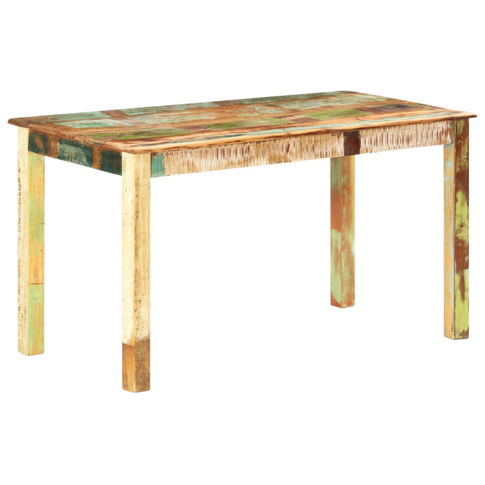 Masă de bucătărie, 140 x 70 x 76 cm, lemn masiv reciclat - WALTI WALTI
