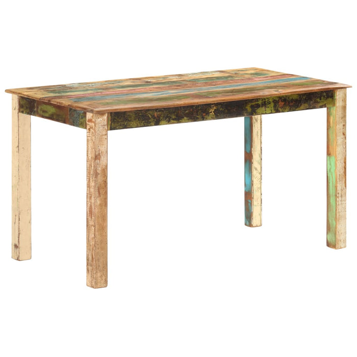 Masă de bucătărie, 140 x 70 x 76 cm, lemn masiv reciclat - WALTI WALTI