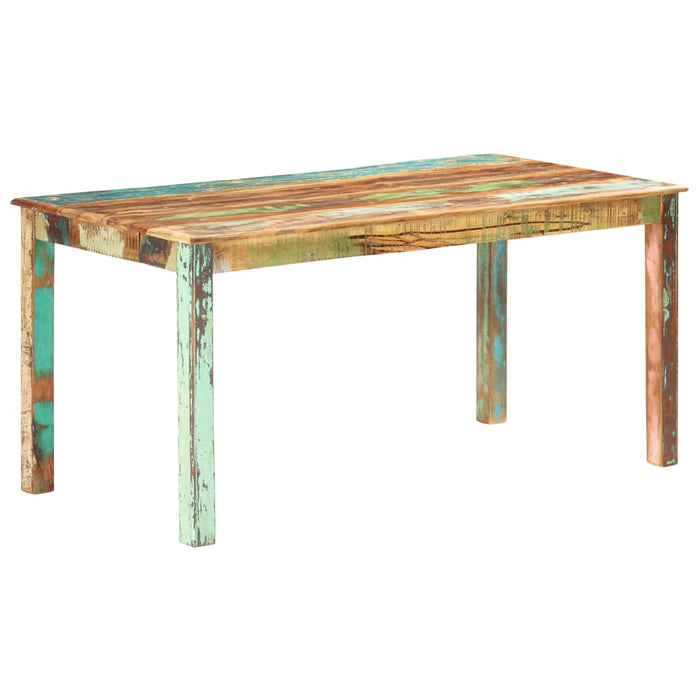 Masă de bucătărie, 160 x 80 x 76 cm, lemn masiv reciclat WALTI