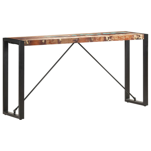 Masă consolă, 150 x 35 x 76 cm, lemn masiv reciclat - WALTI WALTI