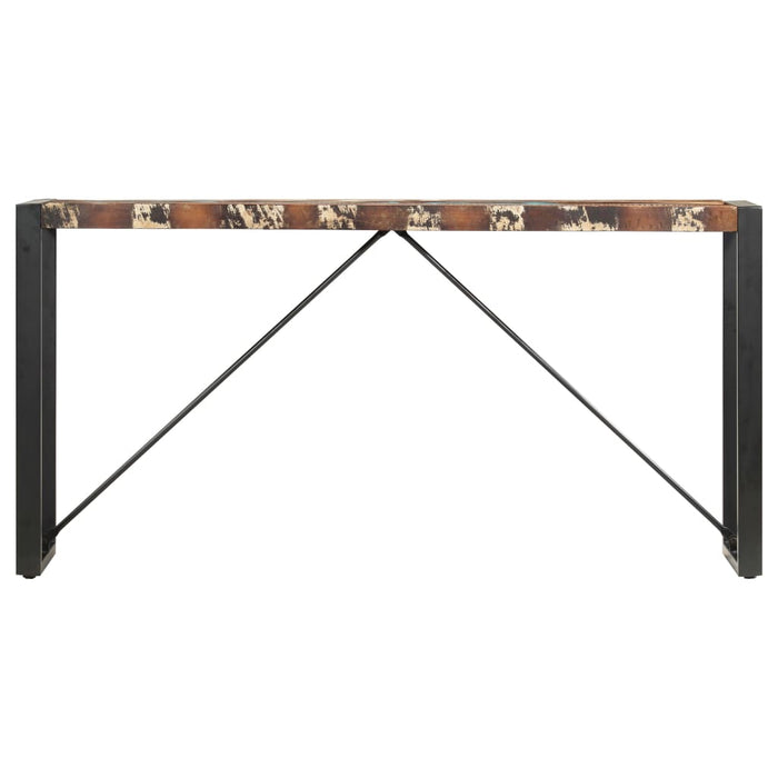 Masă consolă, 150 x 35 x 76 cm, lemn masiv reciclat WALTI