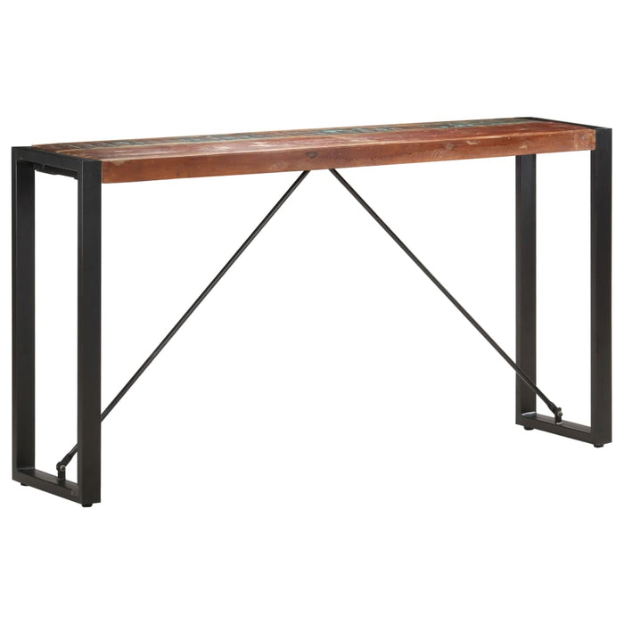 Masă consolă, 150 x 35 x 76 cm, lemn masiv reciclat WALTI