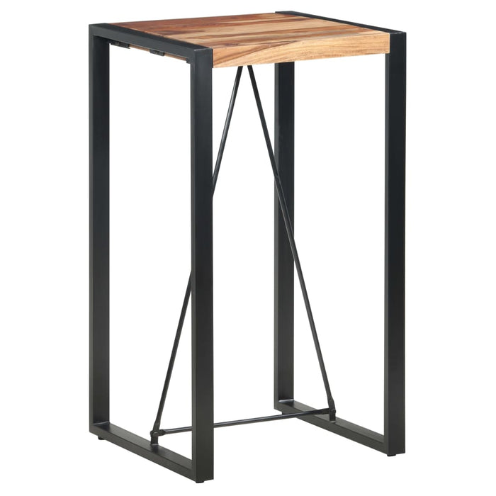 Masă de bar, 60 x 60 x 110 cm, lemn masiv de acacia WALTI