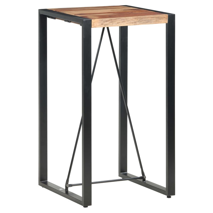 Masă de bar, 60 x 60 x 110 cm, lemn masiv de acacia WALTI