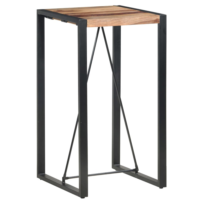 Masă de bar, 60 x 60 x 110 cm, lemn masiv de acacia WALTI