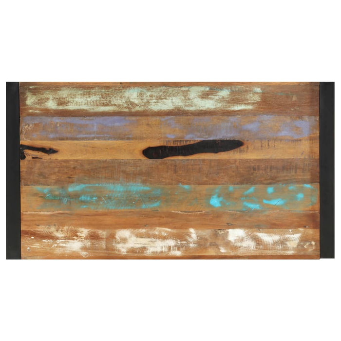 Masă de bar, 110 x 60 x 110 cm, lemn masiv reciclat WALTI