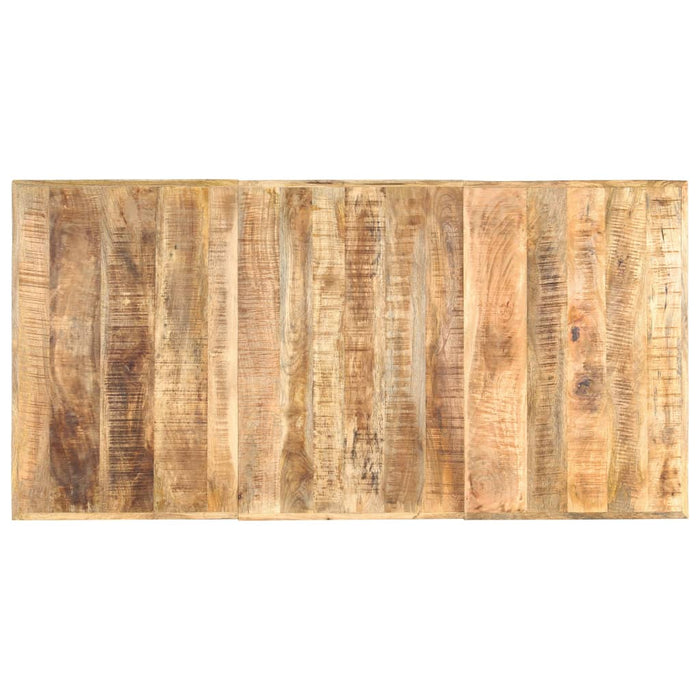 Masă de bucătărie, 180x90x76 cm, lemn masiv de mango nefinisat WALTI