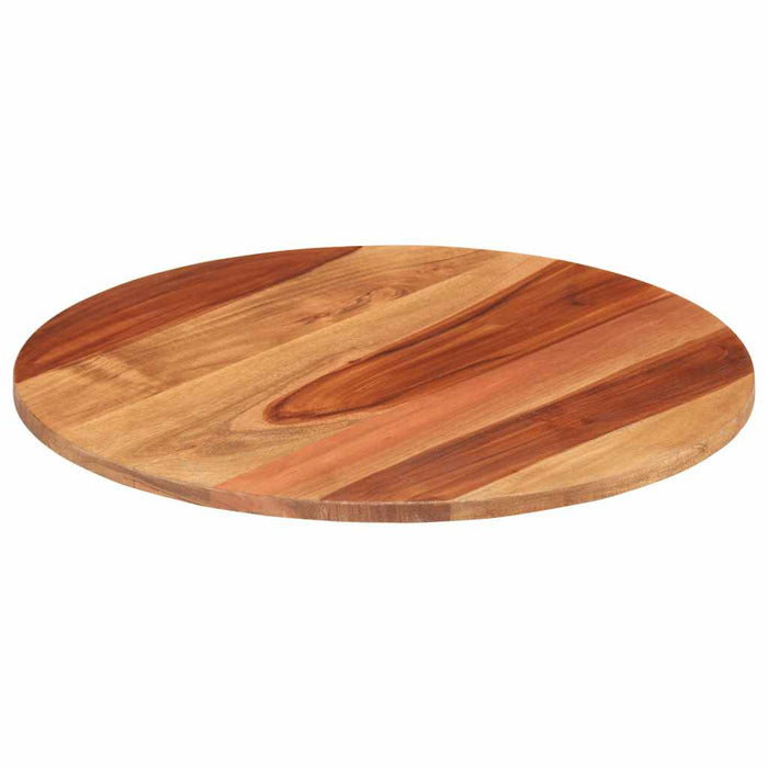 Blat de masă rotund, 50 cm, 15-16 mm, lemn masiv de acacia - WALTI WALTI