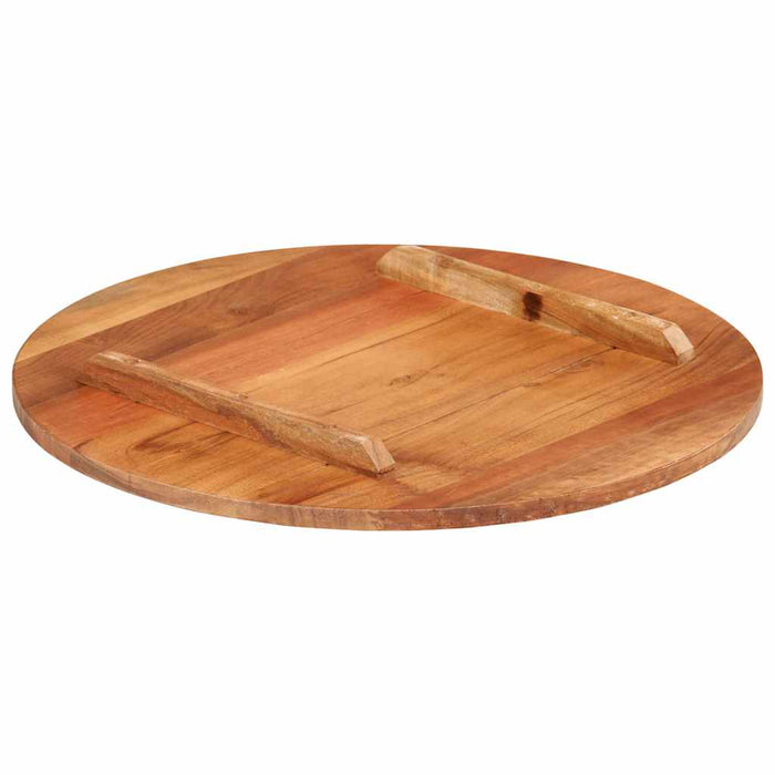 Blat de masă rotund, 50 cm, 15-16 mm, lemn masiv de acacia - WALTI WALTI