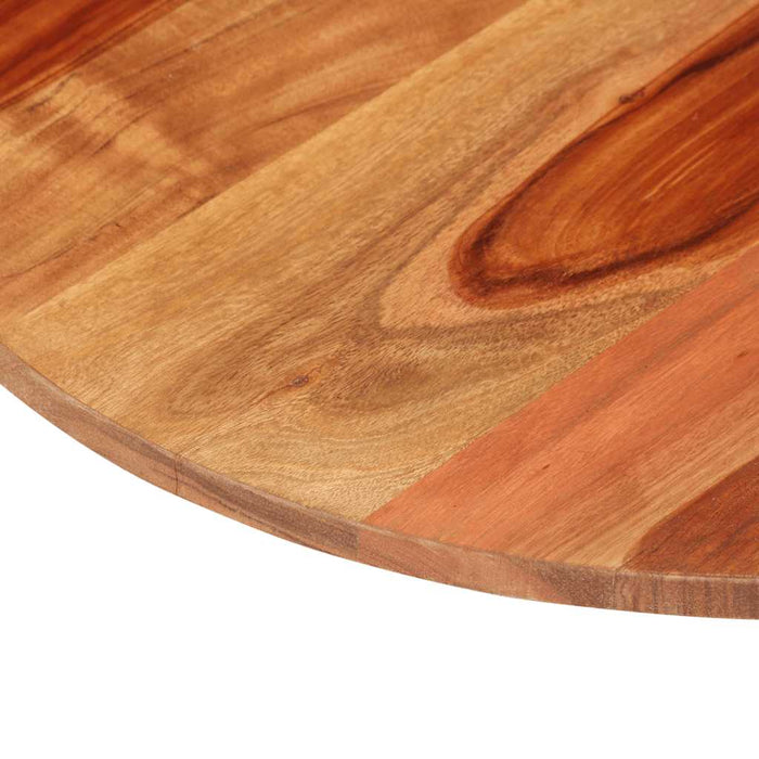 Blat de masă rotund, 50 cm, 15-16 mm, lemn masiv de acacia - WALTI WALTI