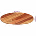 Blat de masă rotund, 50 cm, 15-16 mm, lemn masiv de acacia - WALTI WALTI