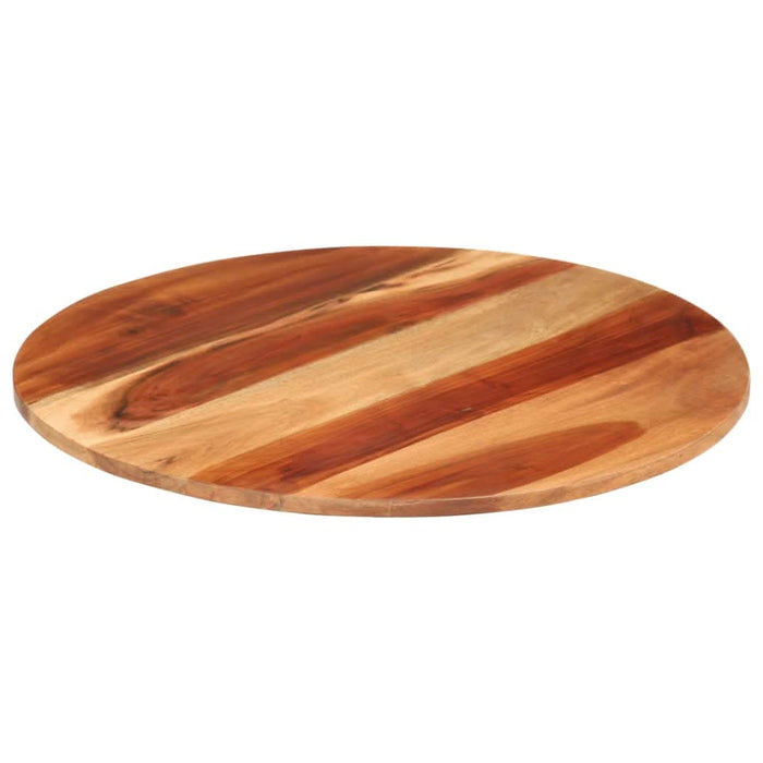 Blat de masă rotund, 60 cm, 15-16 mm, lemn masiv de acacia - WALTI WALTI