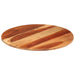 Blat de masă rotund, 60 cm, 15-16 mm, lemn masiv de acacia - WALTI WALTI